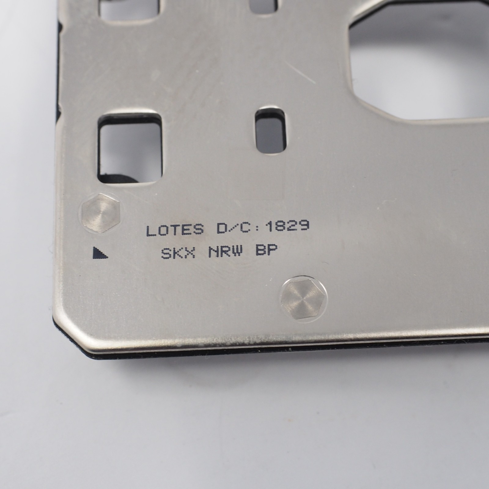 Intel LGA3647 Narrow ILM CPU Backplate LOTES H95385-004 H77928-002