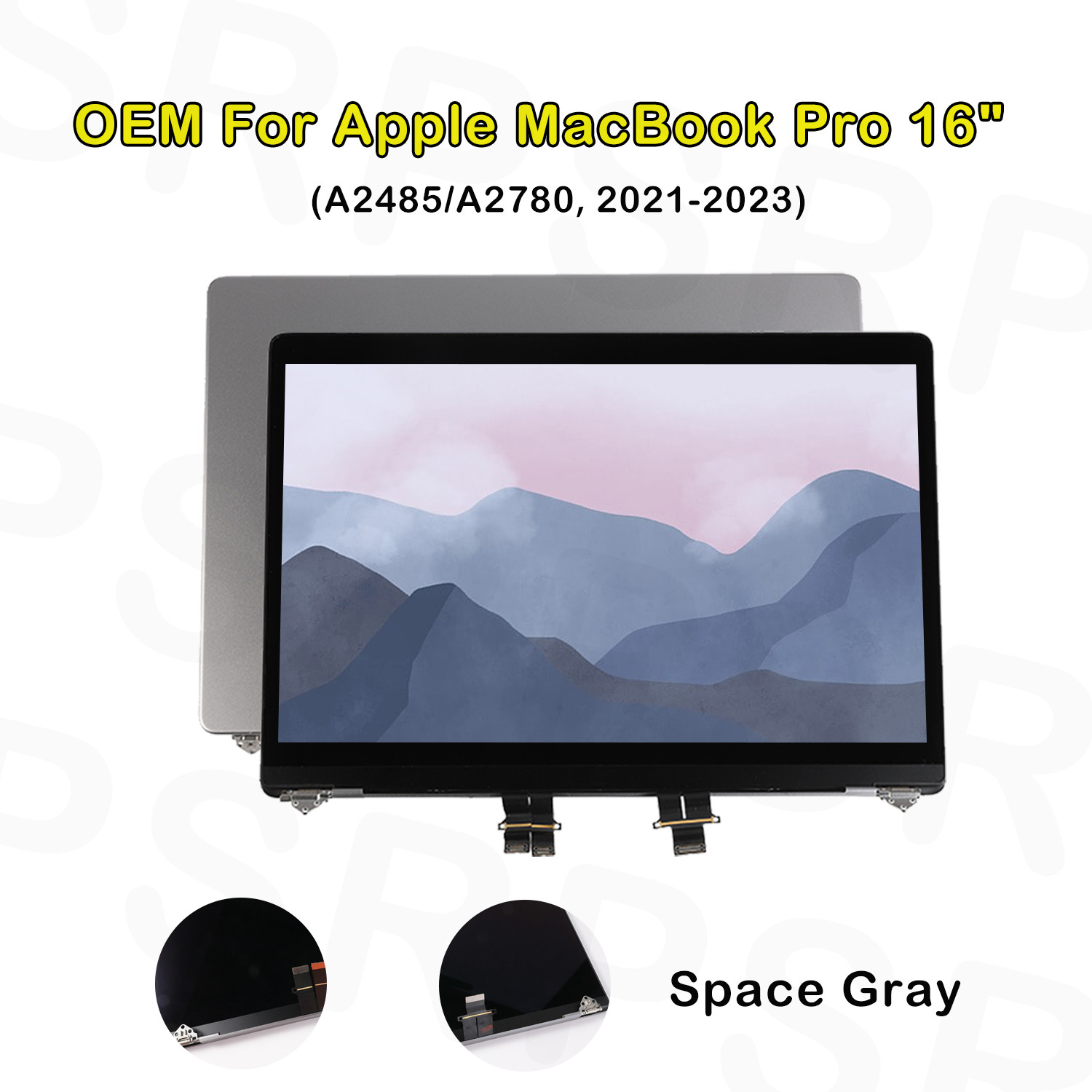 OEM Screen For Apple Macbook Pro 16″ A2485 A2780 LCD Display+Top Parts Assembly