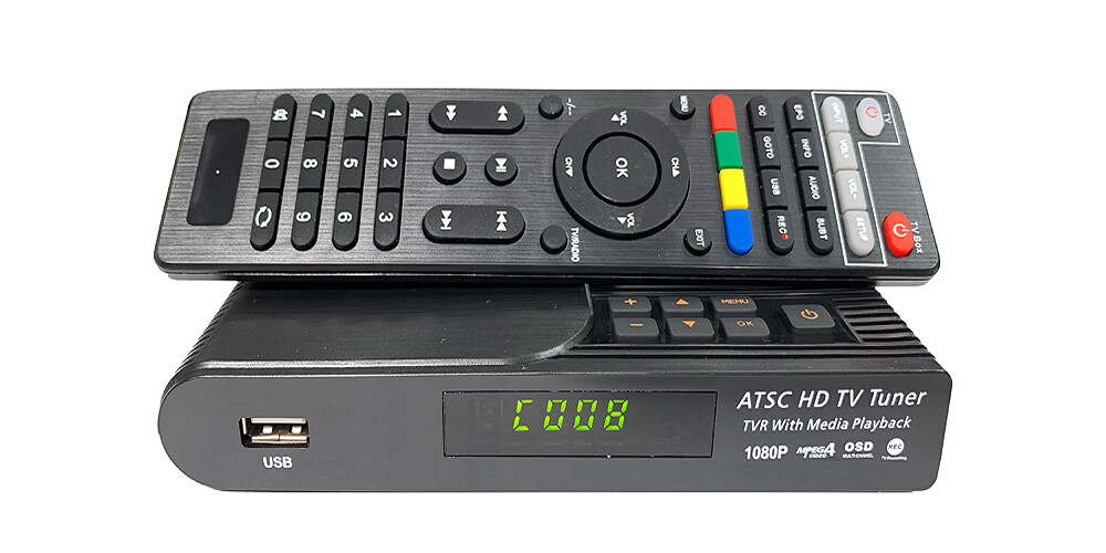 Digital Aerial Antenna TV Receiver Recorder For OTA Antenna Broadcast Channels