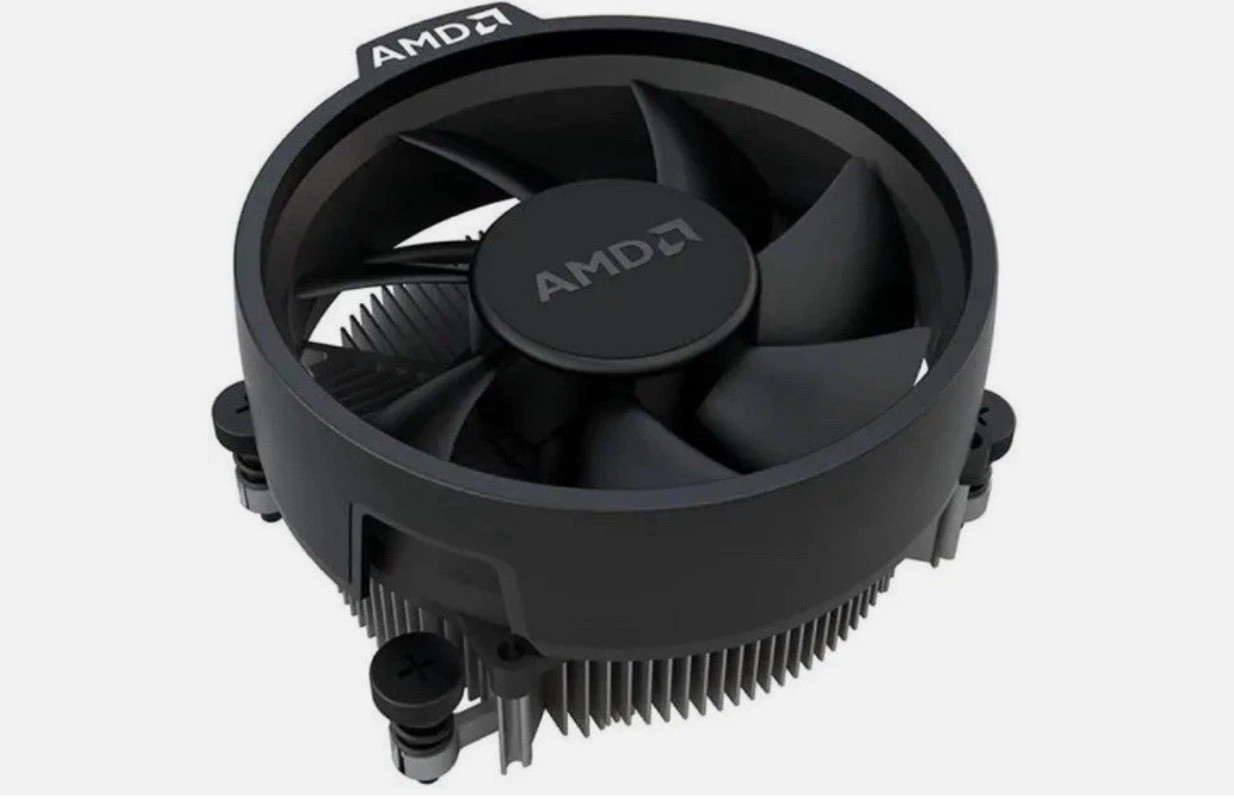 AMD Wraith Stealth Socket AM4 Cooler with Aluminum Heatsink – 712-000052 REV:J