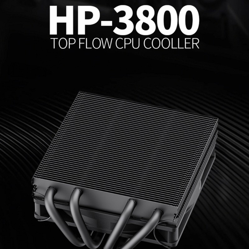 Plastic Metal CPU Cooling 4 Heat Pipe 3800RPM 4 Heat Pipe CPU Radiator Replace