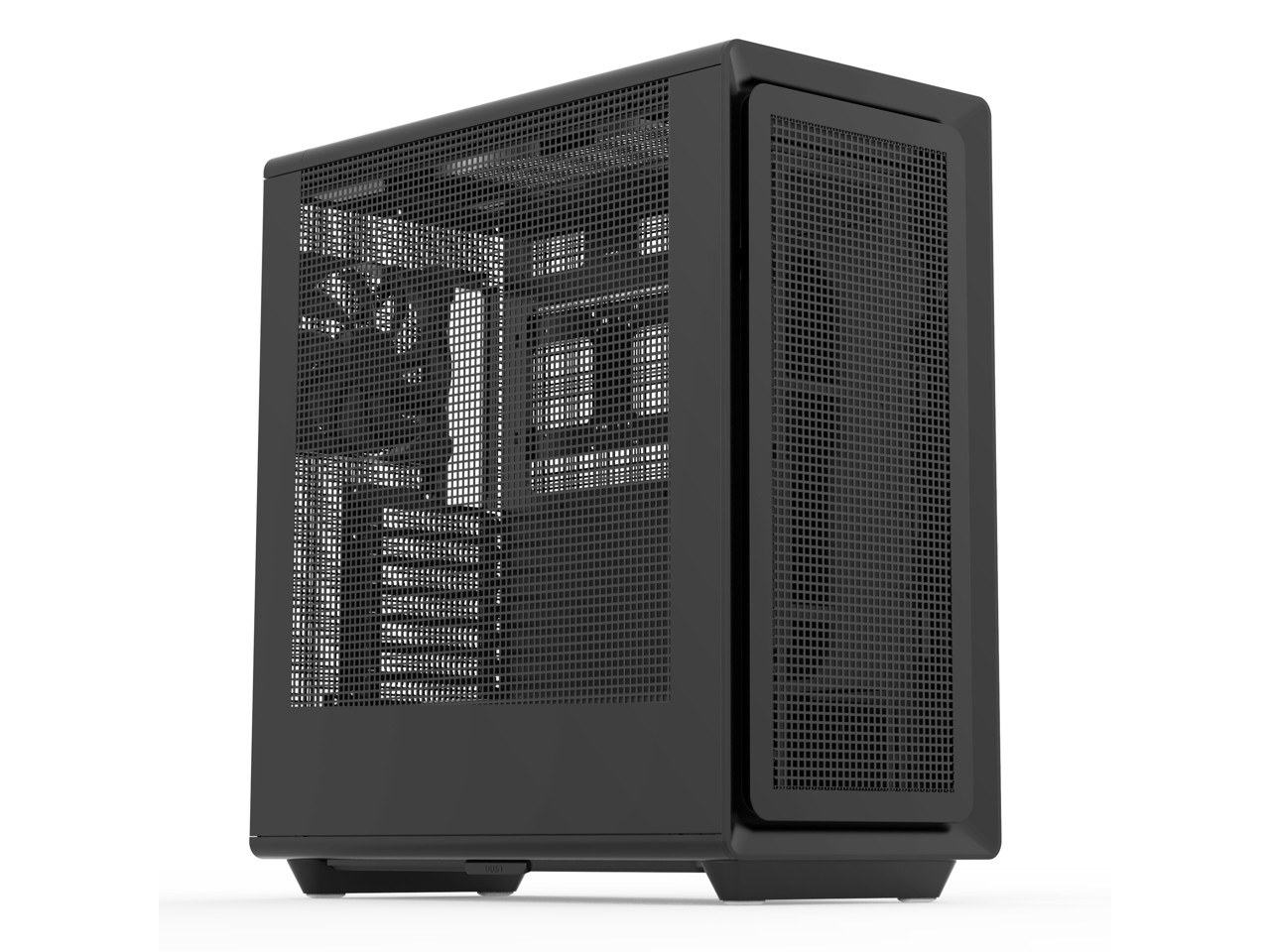 Rosewill Helium Air Black Mid Tower Computer Gaming Case, Mesh Panel, E-ATX, Too