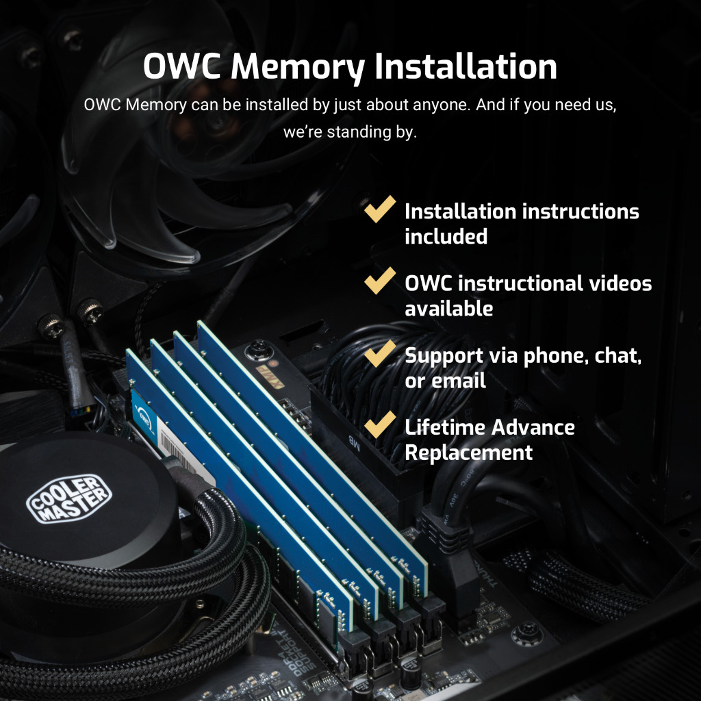 OWC 64GB Replacement For Samsung M393A8G40AB2‐CVF M393A8G40MB2‐CVF