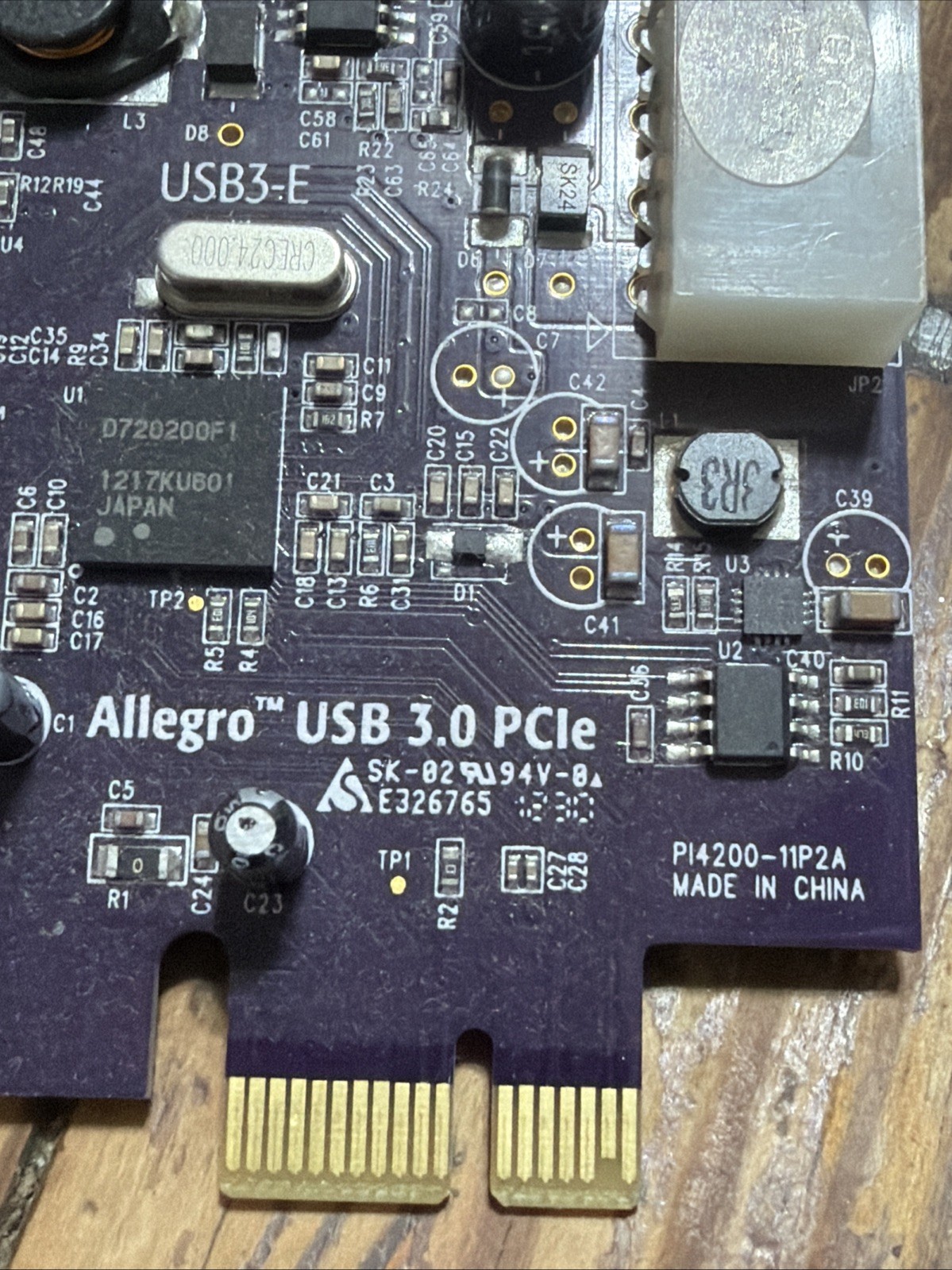 Sonnet Allegro USB 3.0 2-Port PCI – Express PCIe Adapter Controller Card USB3 E