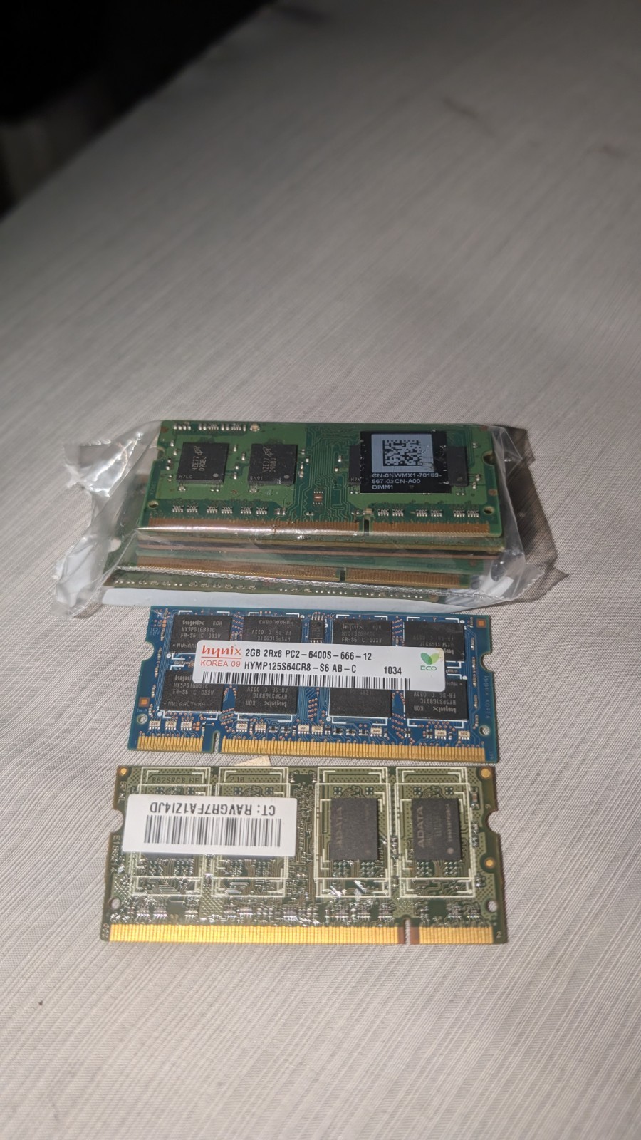 Samsung Crucial Hynix ADATA Micron SO-DIMM DDR2/DDR3/DDR4 RAM 8x 2GB/4GB Modules