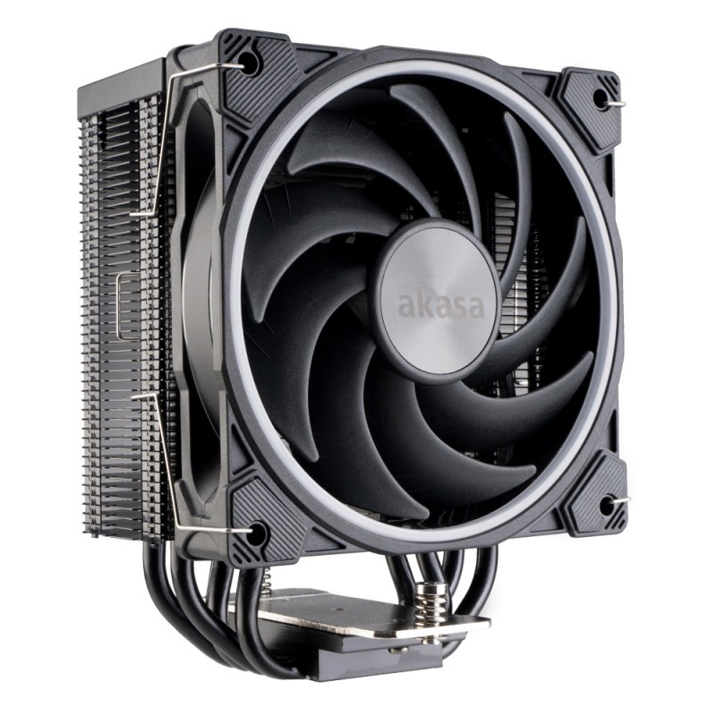 Akasa Soho H4 Plus Air Cooler 12cm Black RGB 120mm AK-CC4022HP01