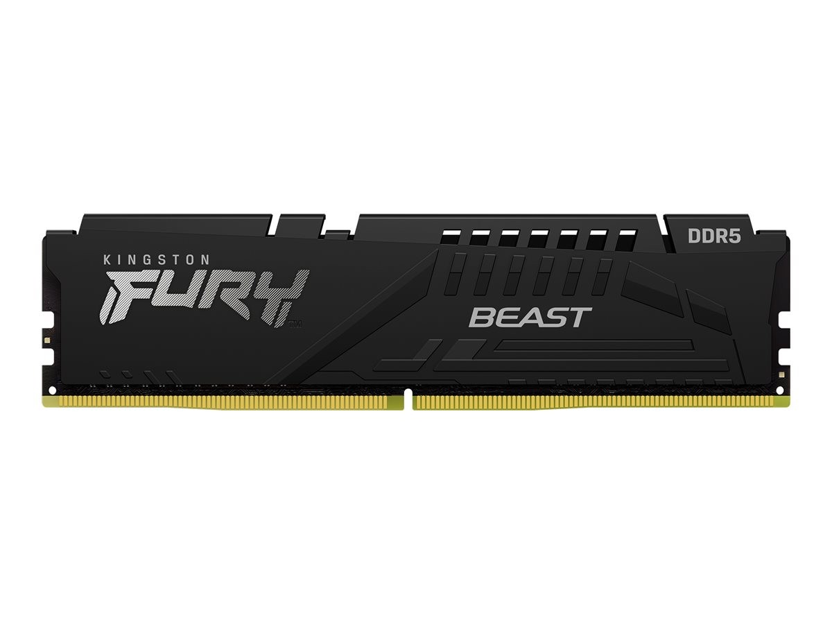 Kingston 6400Mt/s Cl32 Dimm Fury Beast 16GB DDR5 ECC DIMM CL32 KF564C32BBE-16