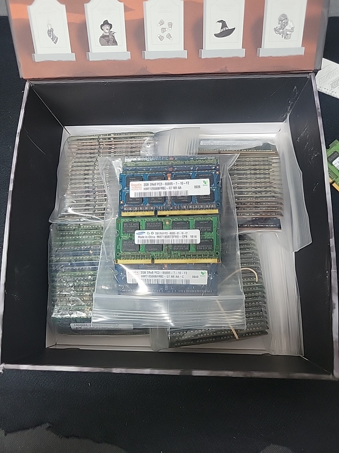 💥 Samsung hynix 4GB ( 2 x 2GB ) 2Rx8 PC3-8500S LAPTOP RAM MEMORY