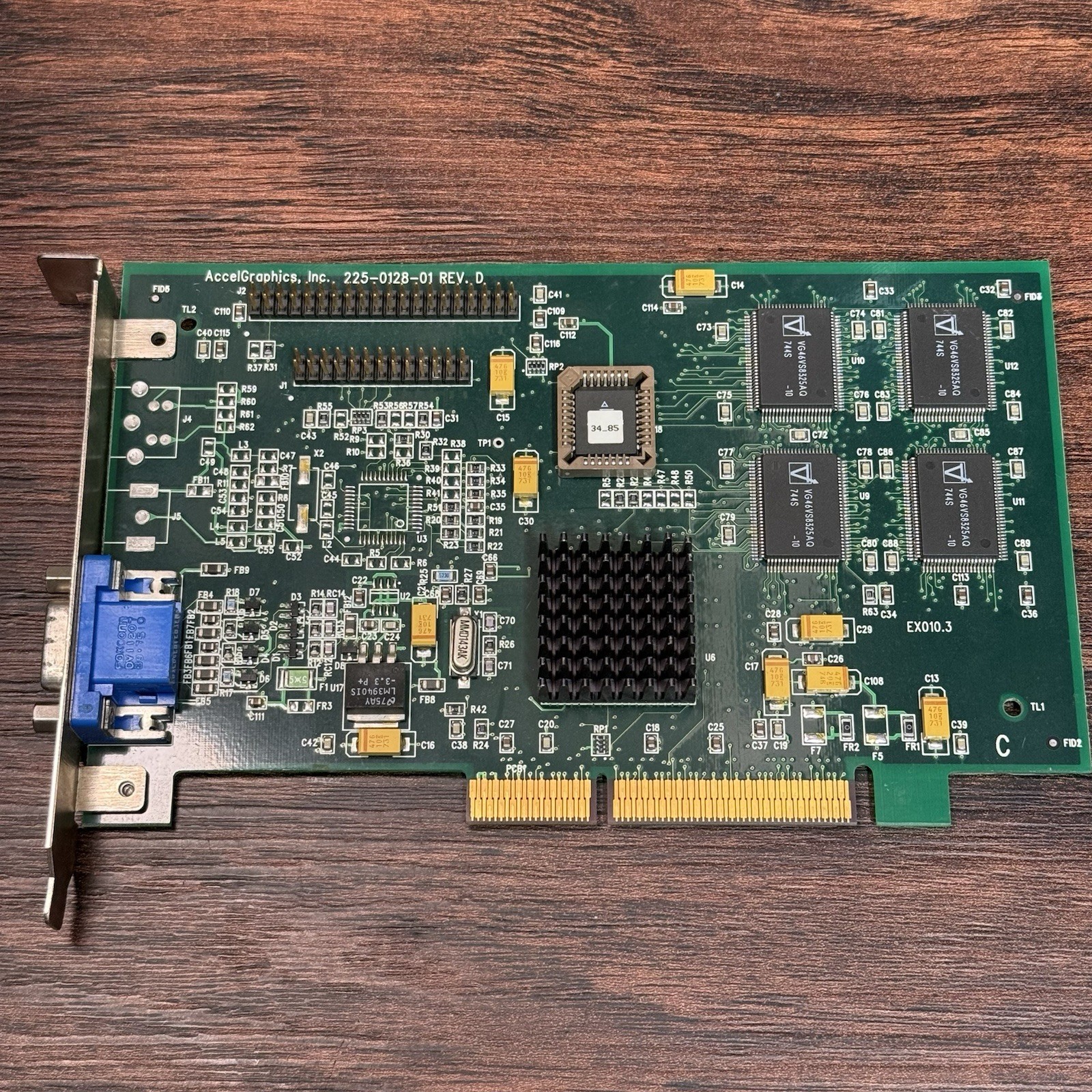 VisionTek AccelGraphics 8MB AGP Video Card 3Dlabs Permedia 2 Tested