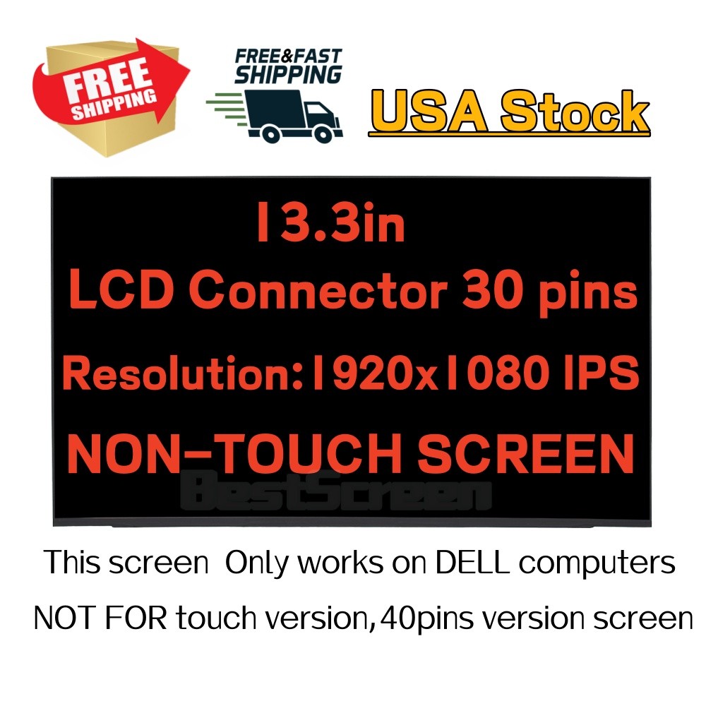 LP133WF7-SPF1 LCD LED Screen 13.3in FHD IPS Replacement Panel LP133WF7(SP)(F1)