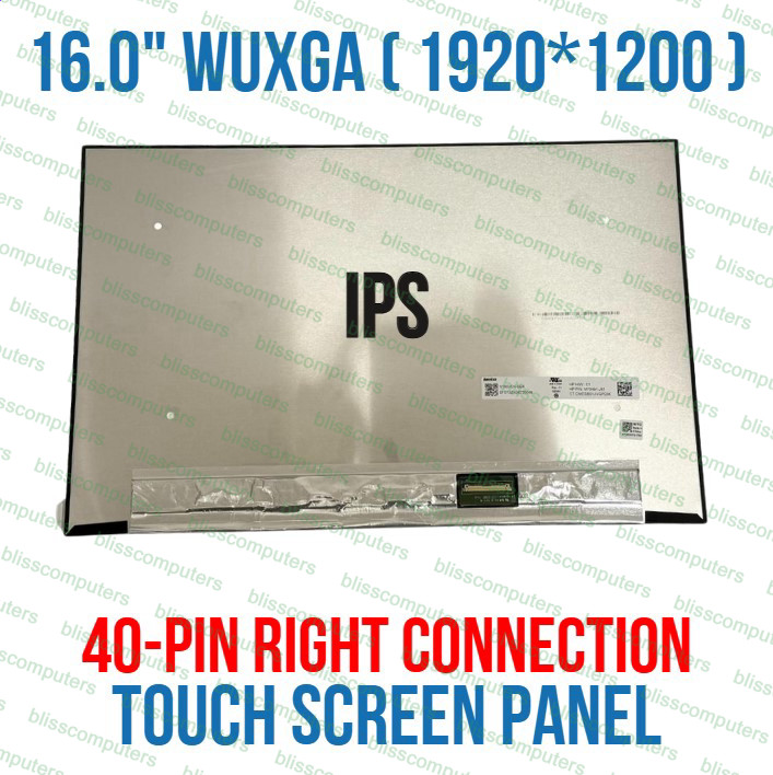 HP PROBOOK 460 G11 16″ 1920×1200 40 Pin Touch IPS In-Cell On-Cell Panel