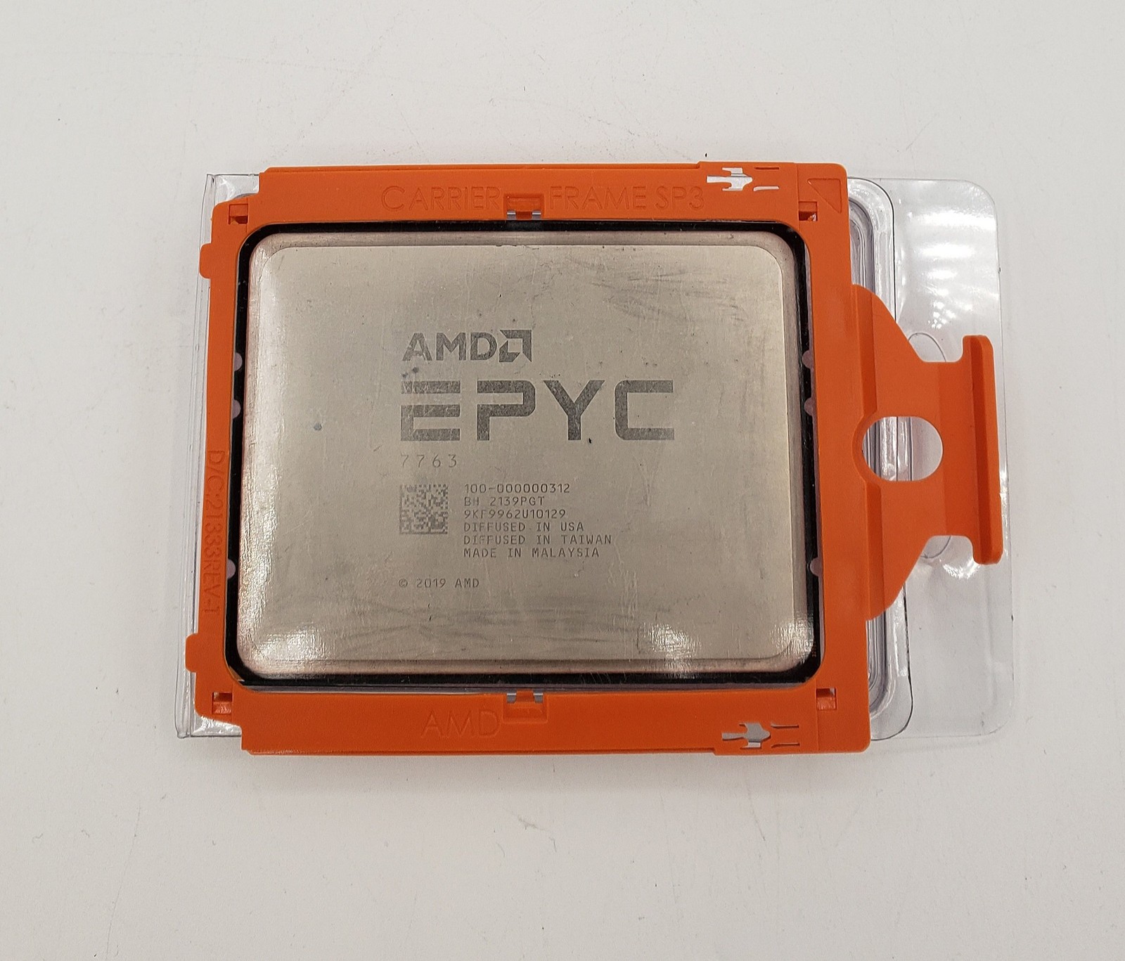 AMD EPYC 7763 Server Processor (2.5 GHz, 64 Cores, Socket SP3)