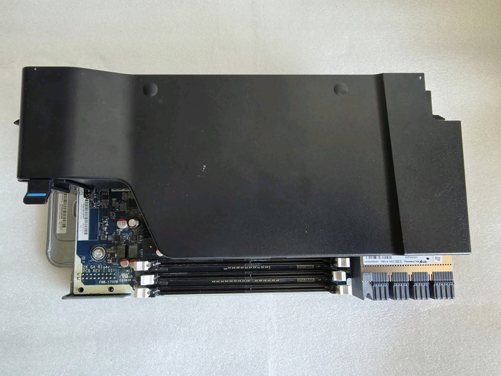 HP Z6 G4 Second 2nd CPU Riser Board Heatsink 900199-001 858085-001 844782-001