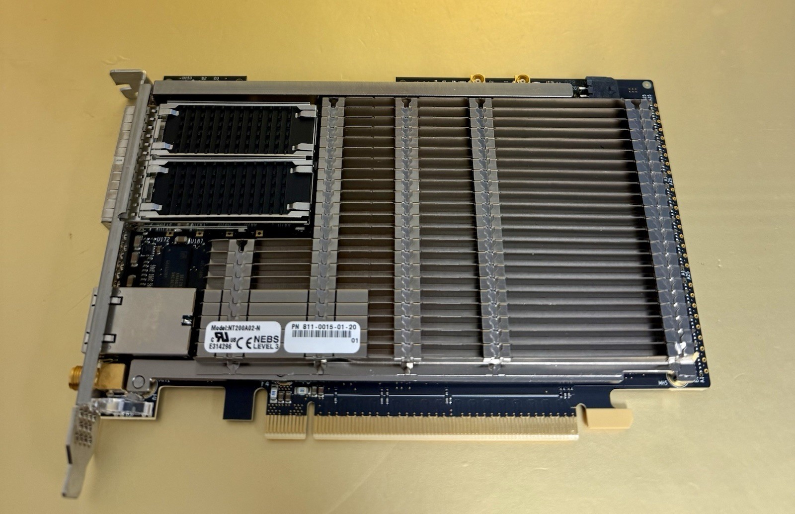 Napatech NT200A02-01 SmartNIC Network Interface Card