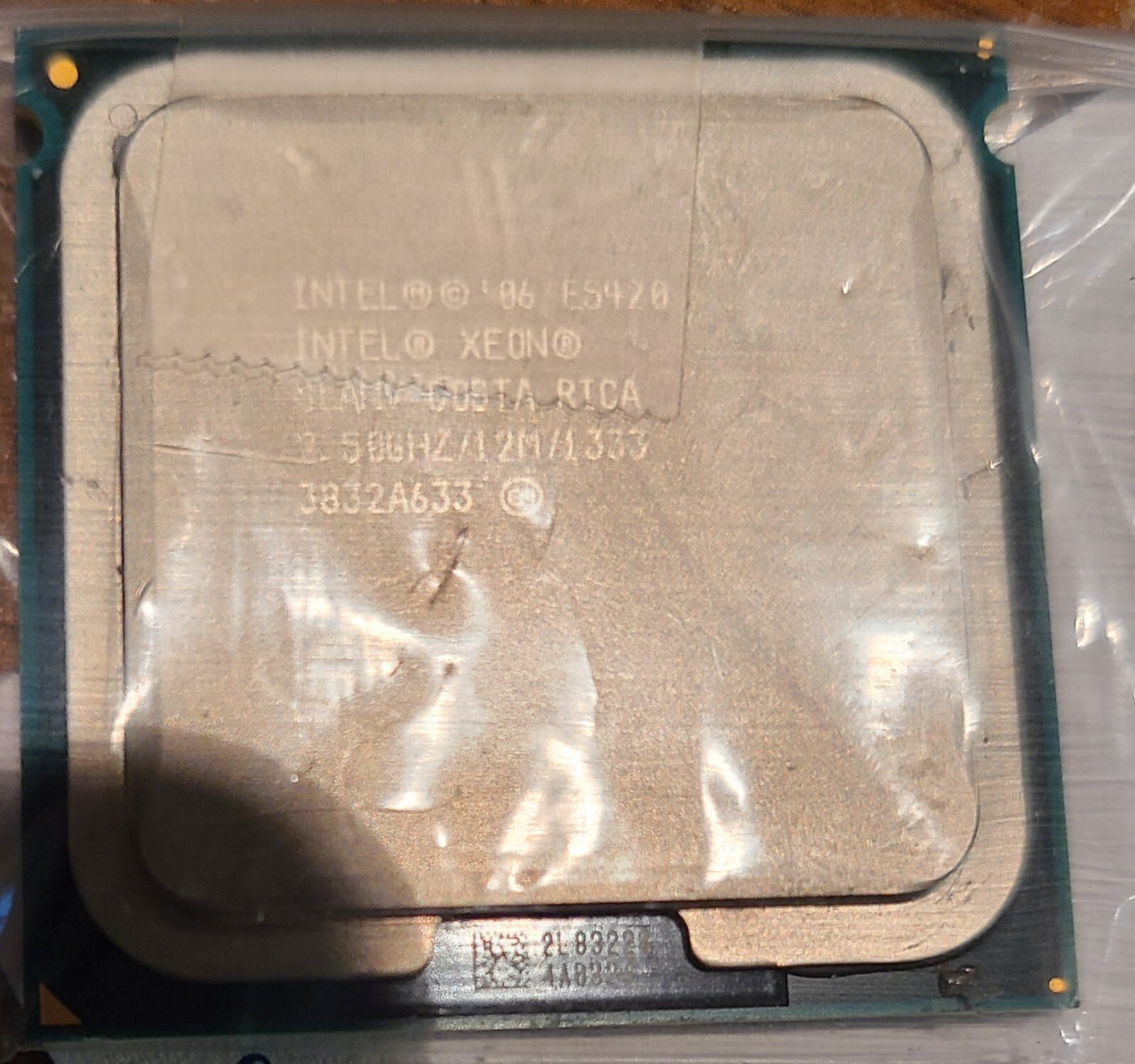 Genuine Intel Xeon E5420 SLANV 2.5 GHz/12M/1333 LGA 771 CPU