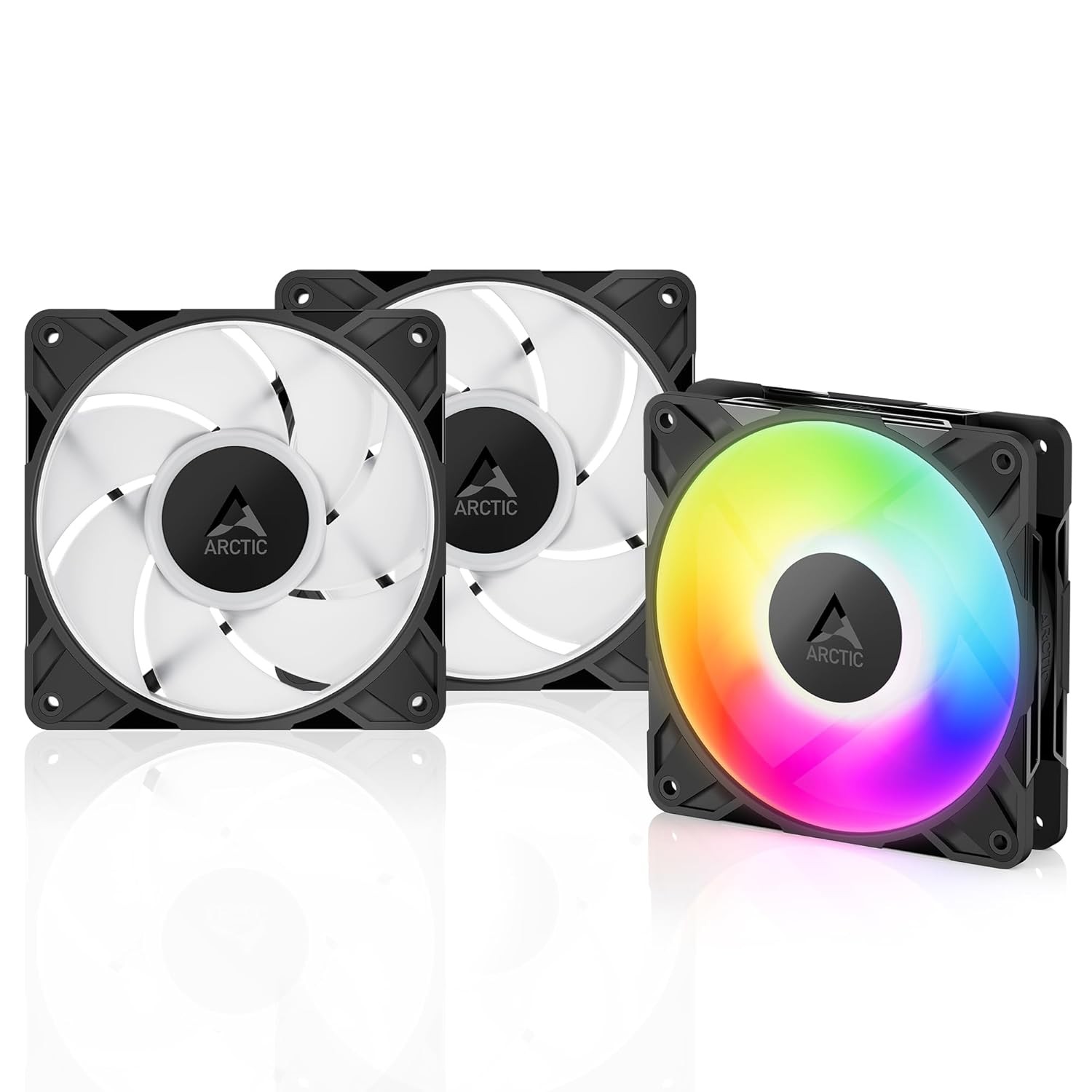 Arctic P12 PWM Pro A-RGB 120mm 3000rpm 3 Pieces (Black) ACFAN00310A