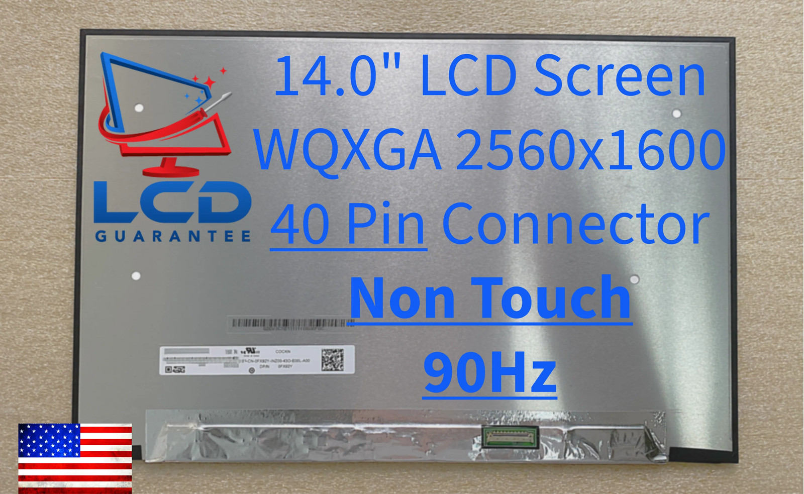 Dell Inspiron 14 Plus 7440 14″ WQXGA 90Hz Non Touch Laptop LCD Screen