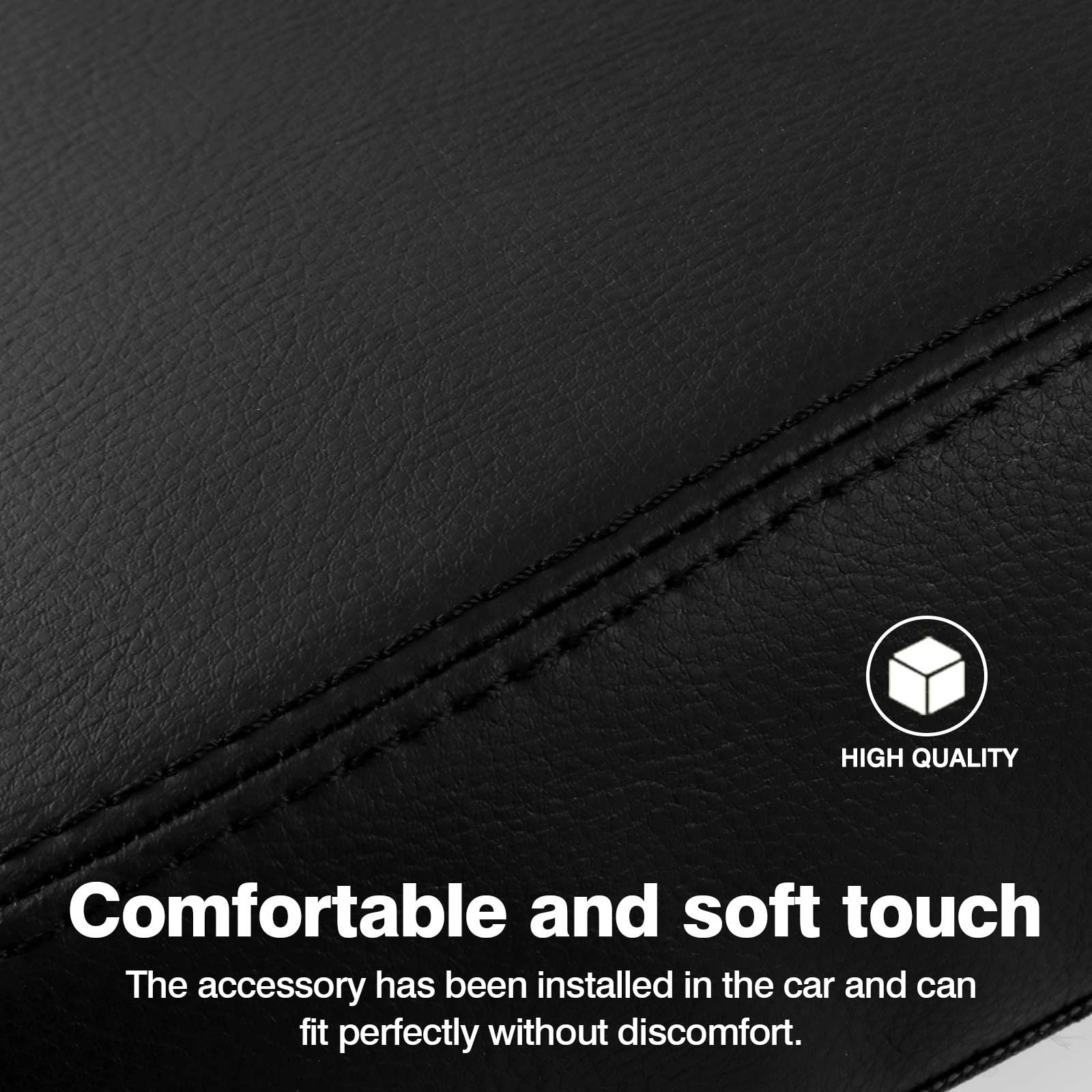 Autorder Center Console Cover for 2022-2025 2026 22-26 Ford Maverick, Black