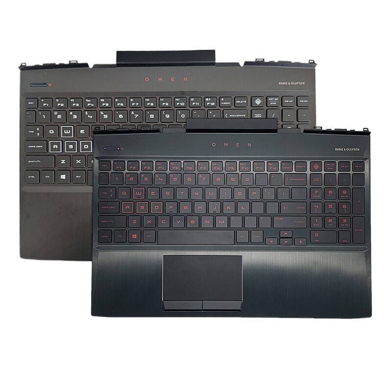 For HP Omen 15-DC 15-DC0005TX TPN-Q211 Palmrest White or Red Backlit Keyboard