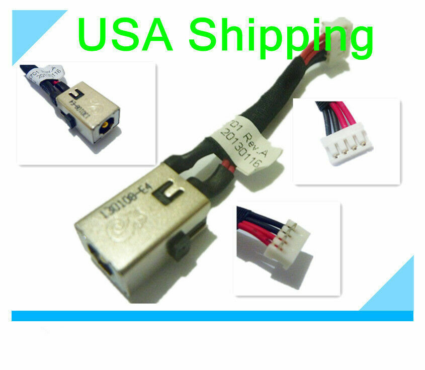 DC IN power jack cable charging port connector for HP Mini 110-1000 6017B0205701