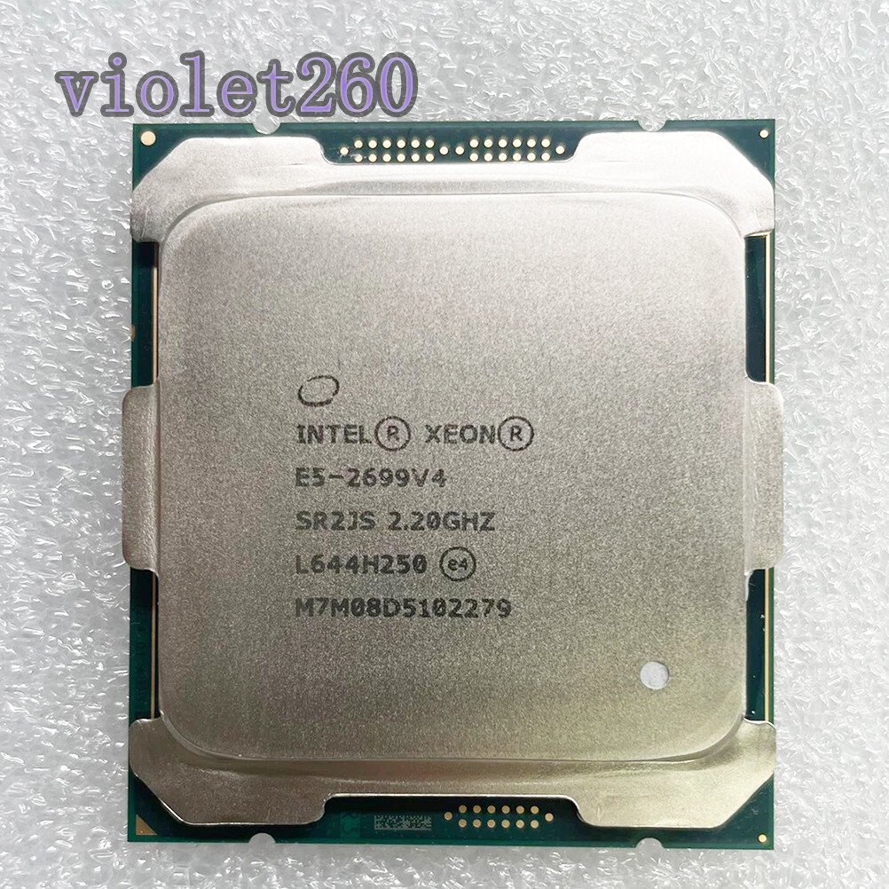 Intel Xeon E5-2699 v4 LGA2011Server CPU Processor 22C 44T 2.2GHz 55MB