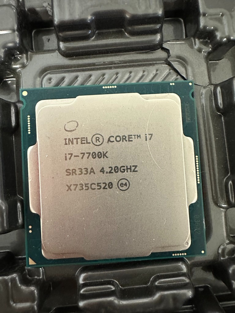 Intel Core i7-7700K SR33A 4.20GHz 4 Core 8 Thread CPU