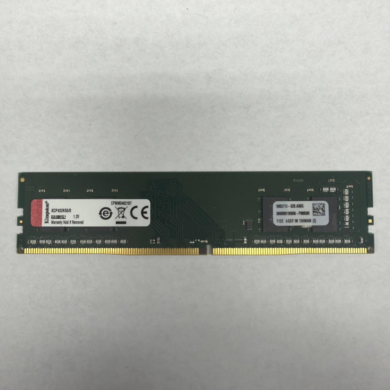 Kingston 8GB DDR4 2133MHz PC4-2133 Desktop RAM KCP4G32NS6/8 UDIMM