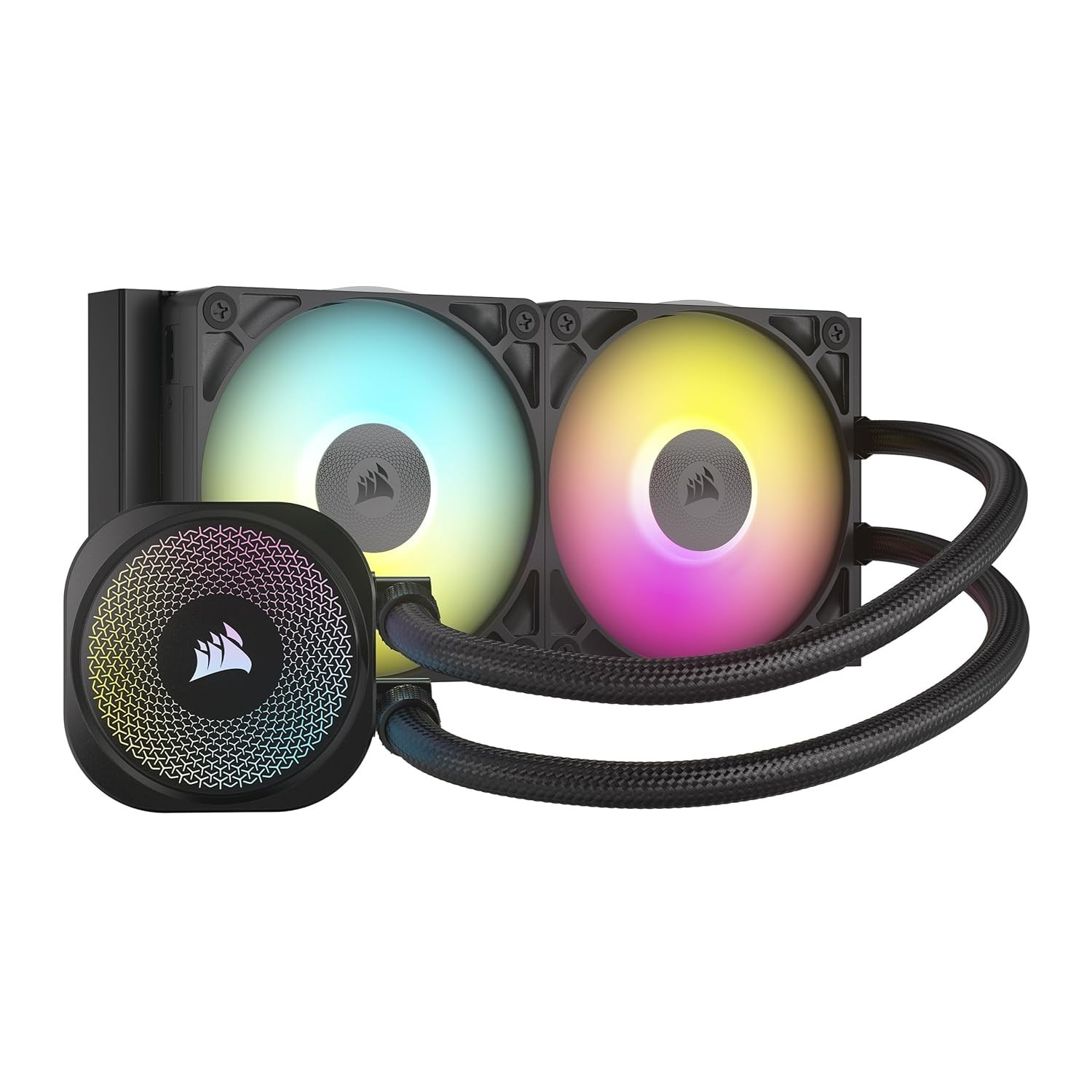 CORSAIR iCUE Link Titan 240 RX RGB Liquid CPU Cooler/ 240mm AIO/Low Noise-Black
