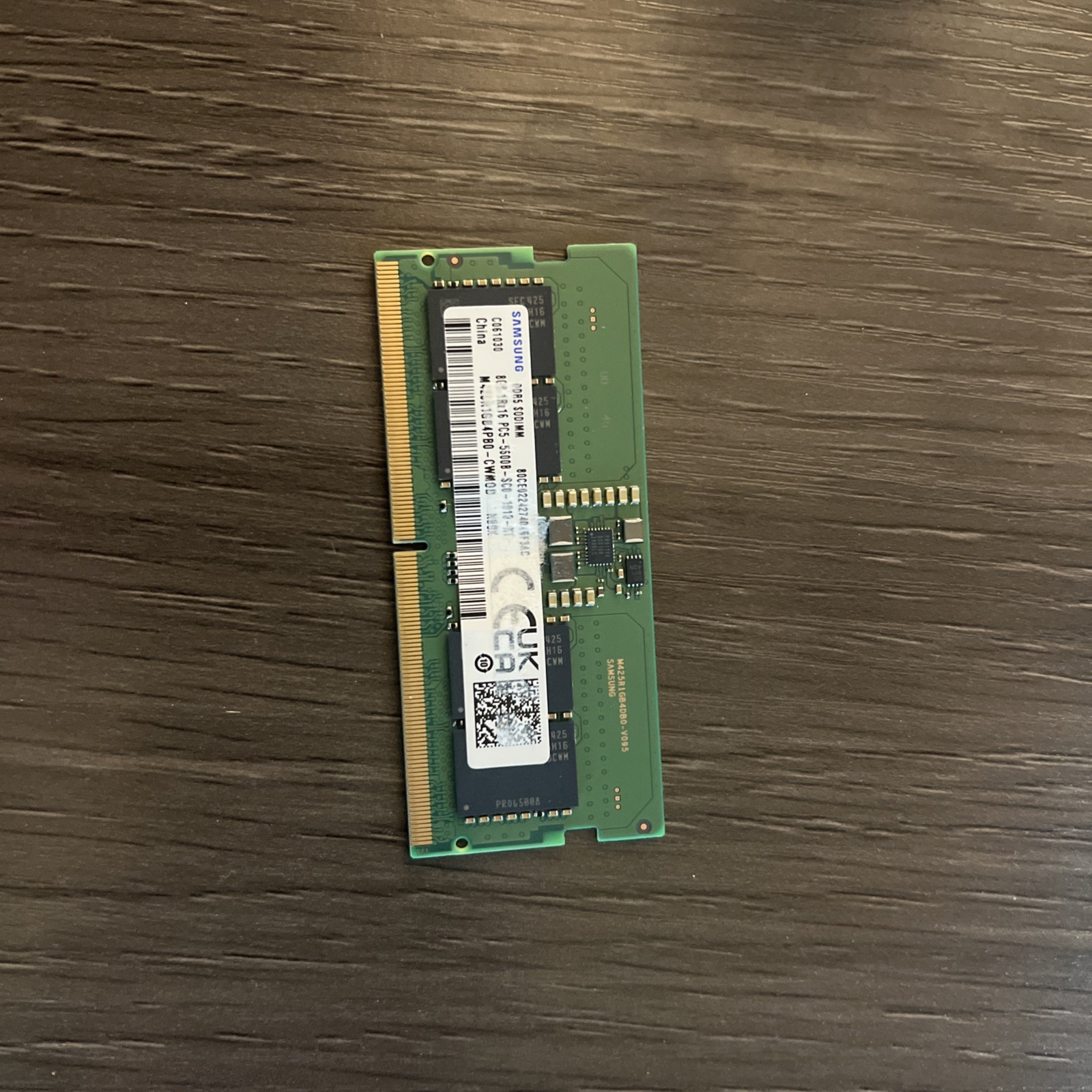 Samsung 8GB DDR5-5600 PC5-44800 1Rx16 SODIMM Laptop Memory RAM M425R1GB4PB0-CWM