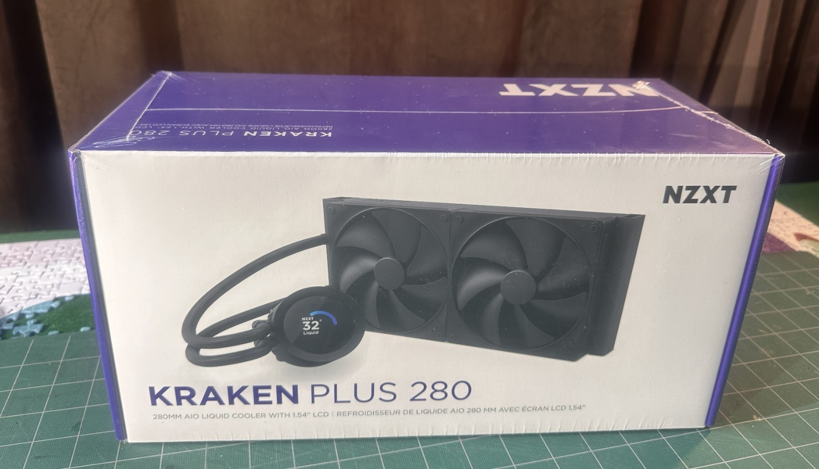 Kraken Plus 280 CPU Liquid cooler system – new in box
