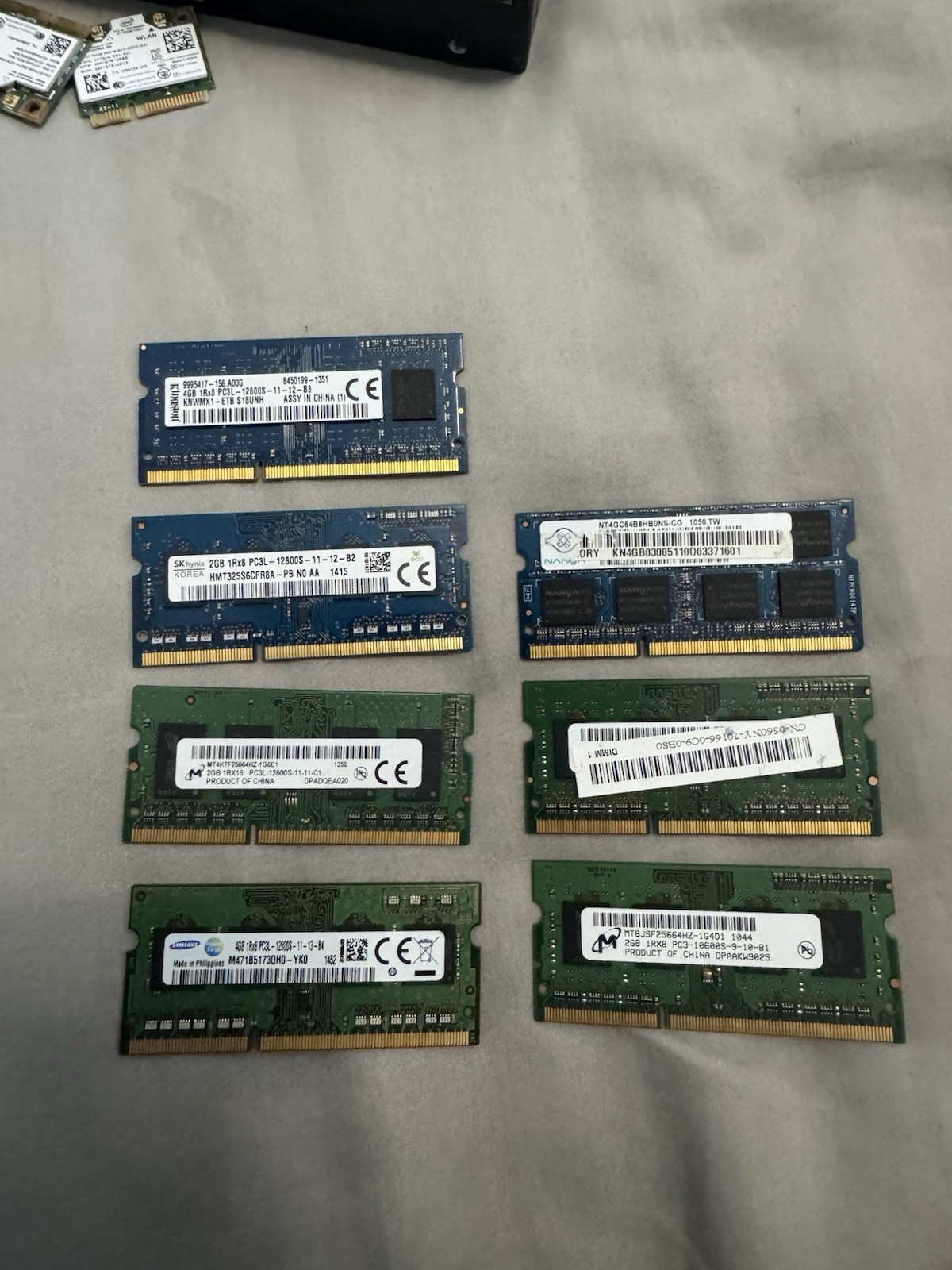 Mixed Laptop RAM Lot – DDR3 SODIMM (Various Sizes)