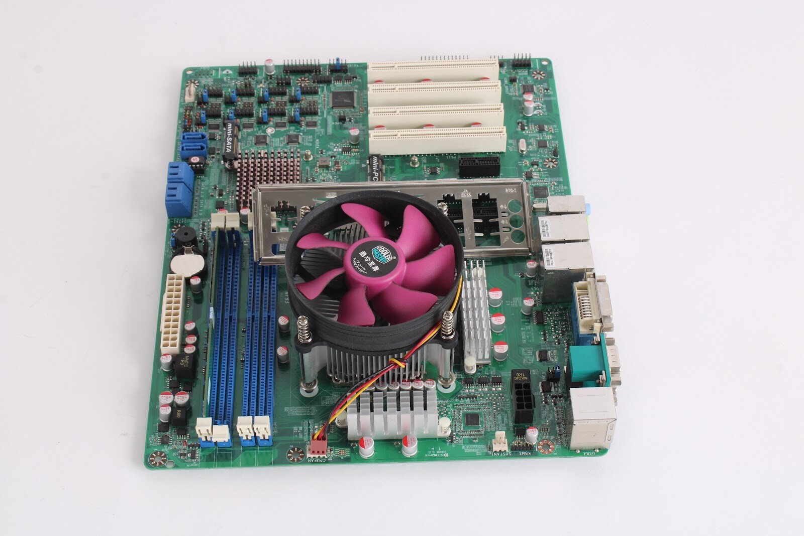 AF93 Rev 2.0 Motherboard W/ Intel i7-2600 @3.40GHz / 4GB DDR3 Ram W/ I/O Shield