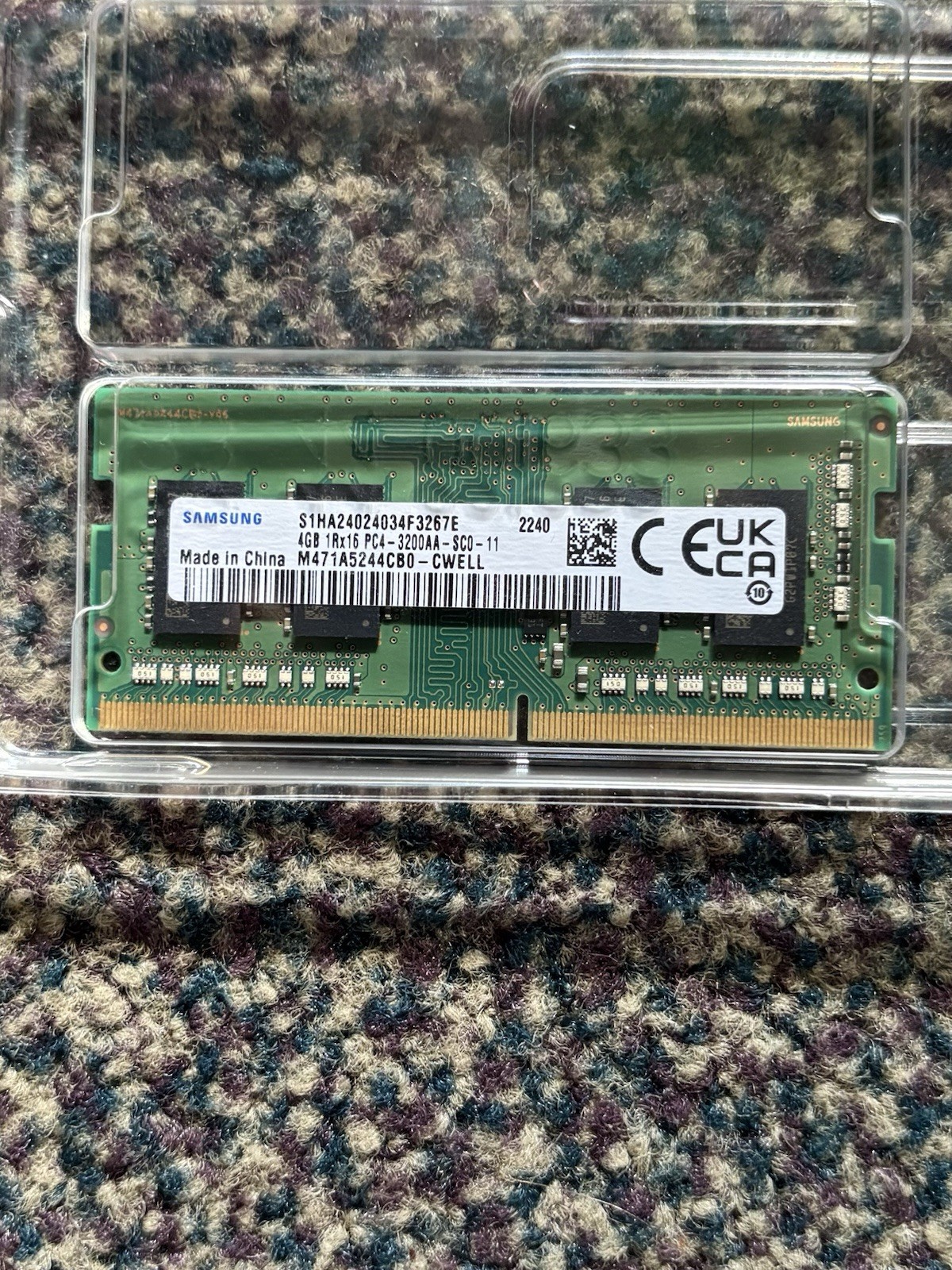 Samsung 4GB SO-DIMM Desktop RAM Pre-owned