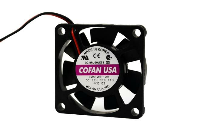CoFan Low Profile 50MM High Speed Fan 2-Wire 0.11A 12V 5010 Molex