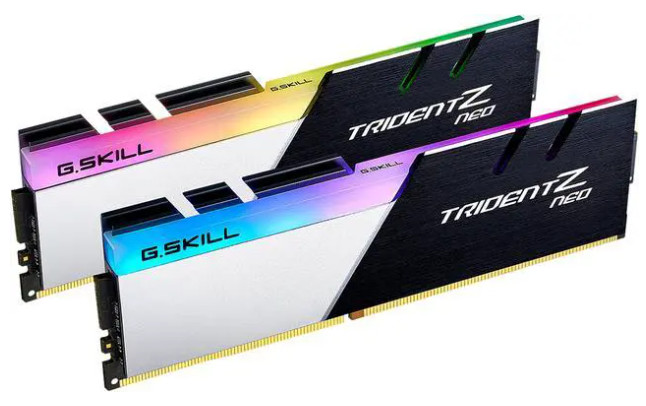 ✔✔ G.SKILL Trident Z NEO RGB 32GB (2x16GB) 4000 MHz (16-16-16-36) *B-Die* DDR4