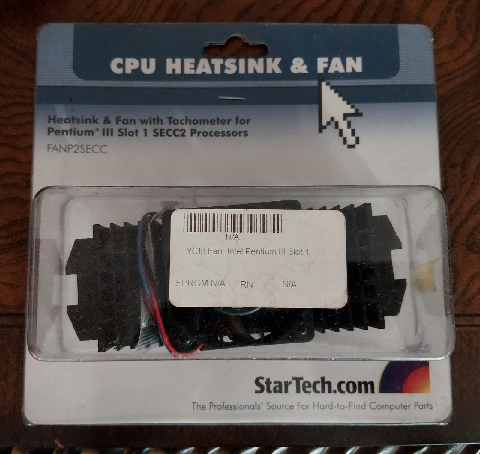 NEW & RARE!!! StarTech Fan/Heatsink Combo w/Tachometer for Pentium Slot-1 CPUs!