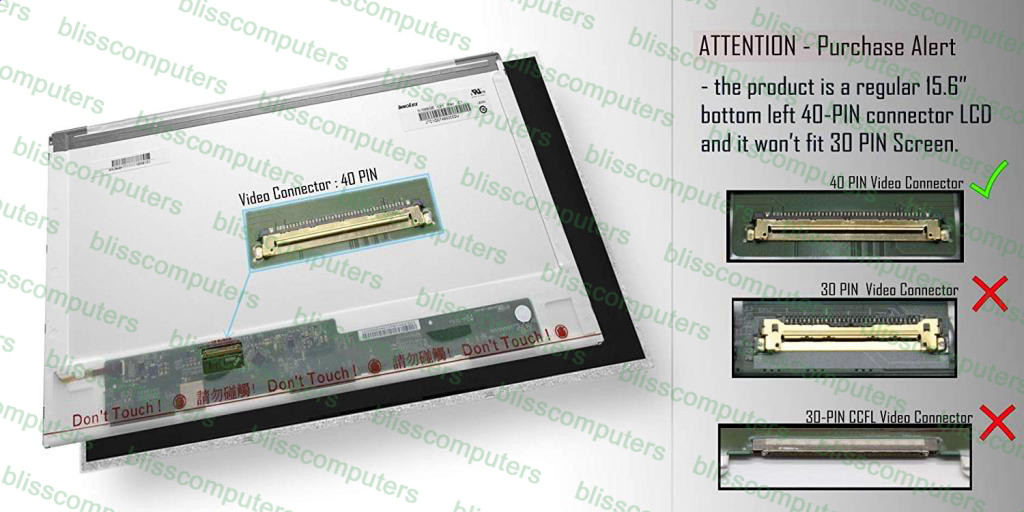 Samsung LTN156At05-H01 LCD Screen 15.6″ Glossy Matte