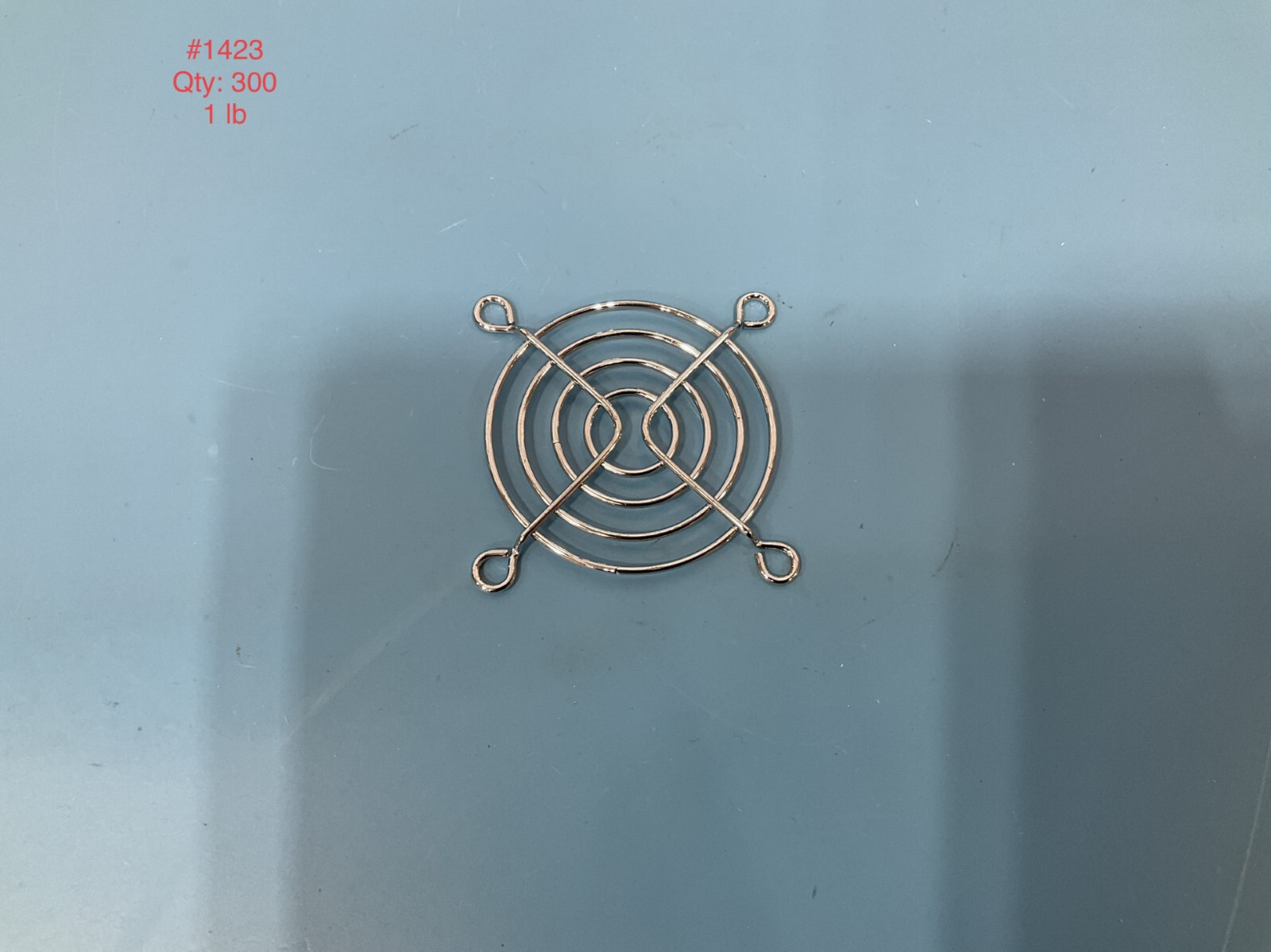 (4pcs) 60mm Fan Finger Grill Nickel Plated Steel Grill Protector Guard Fan Cover