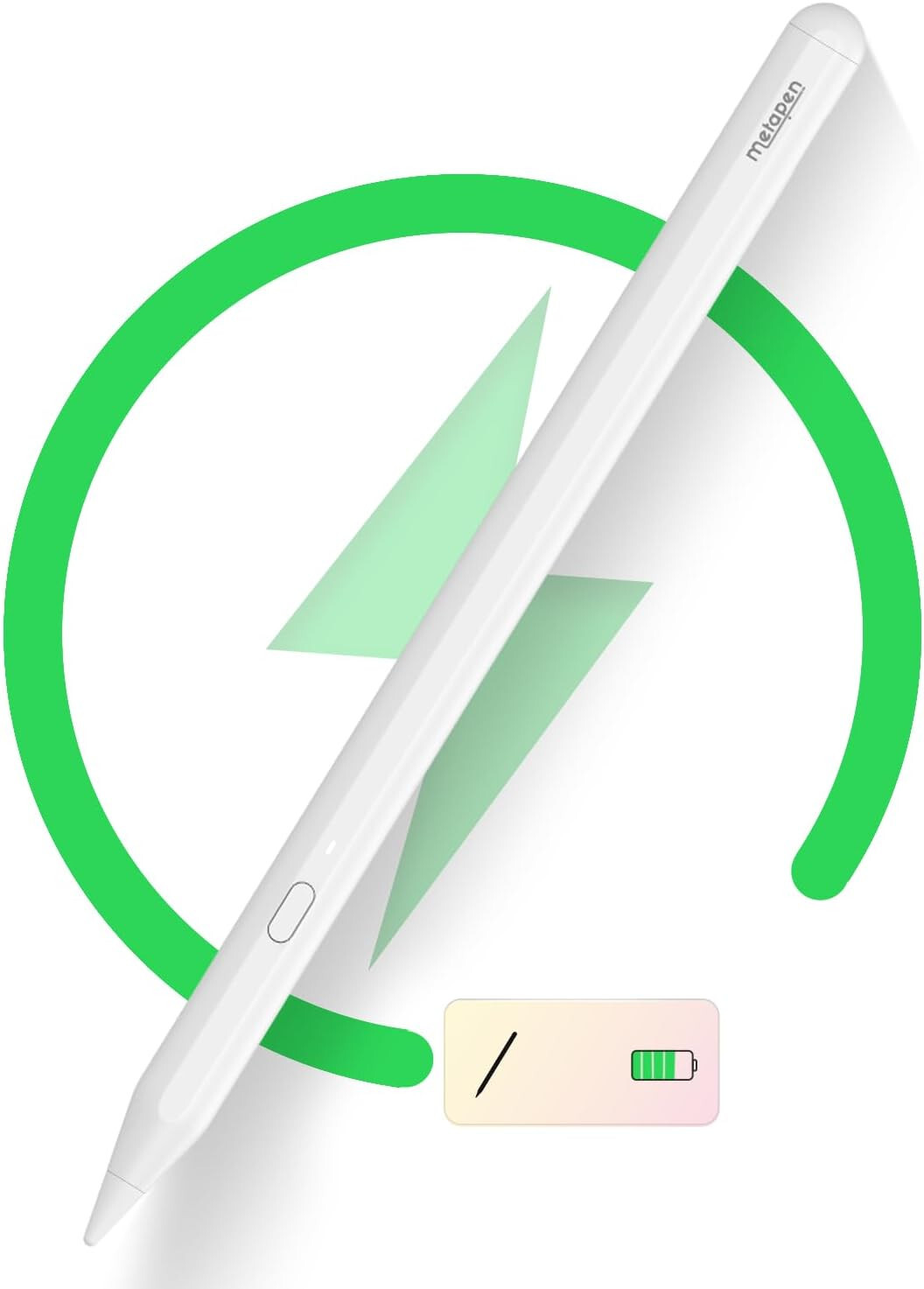 Metapen iPad Pencil A11 Stylus for Apple iPad 10th/9th, iPad Air 5/4/3