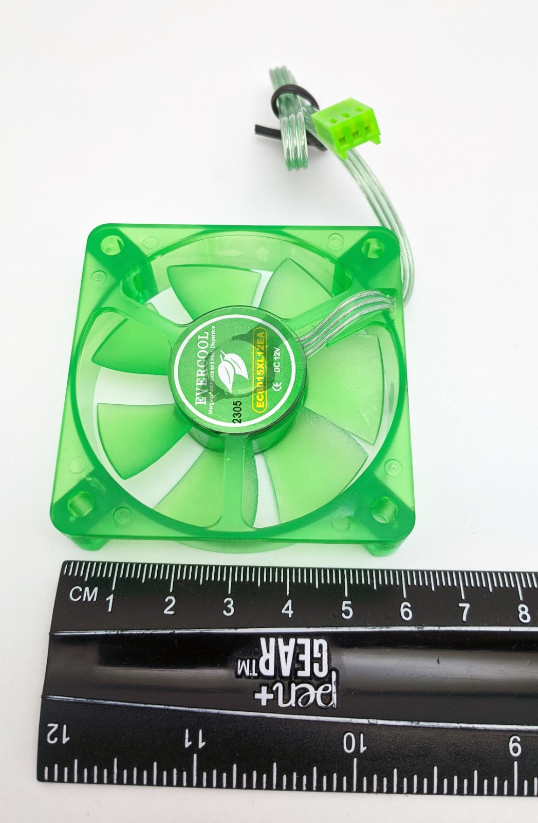 2-Pack NEW Evercool 60mm x 15mm 3-pin 12V Quiet 18.2dBA RoHS PC Case Cooling Fan