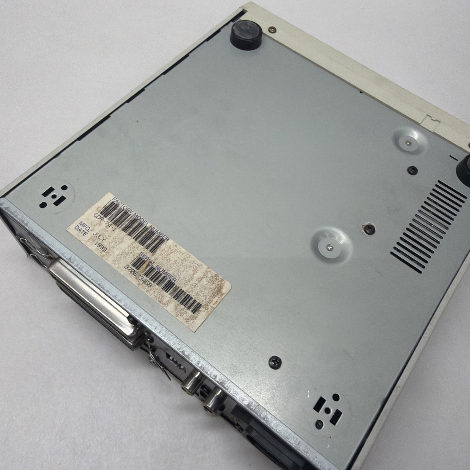 NEC Multispin CD-ROM READER CDR-74-1 With I/O Bus Ports Power Tested