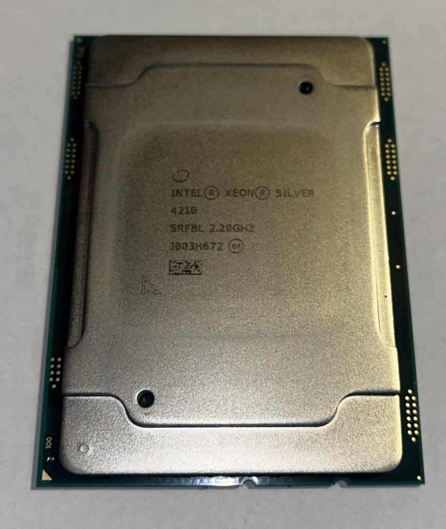 Intel Xeon Silver 4210 SRFBL 2.2GHz 10 Cores 2.20GHz