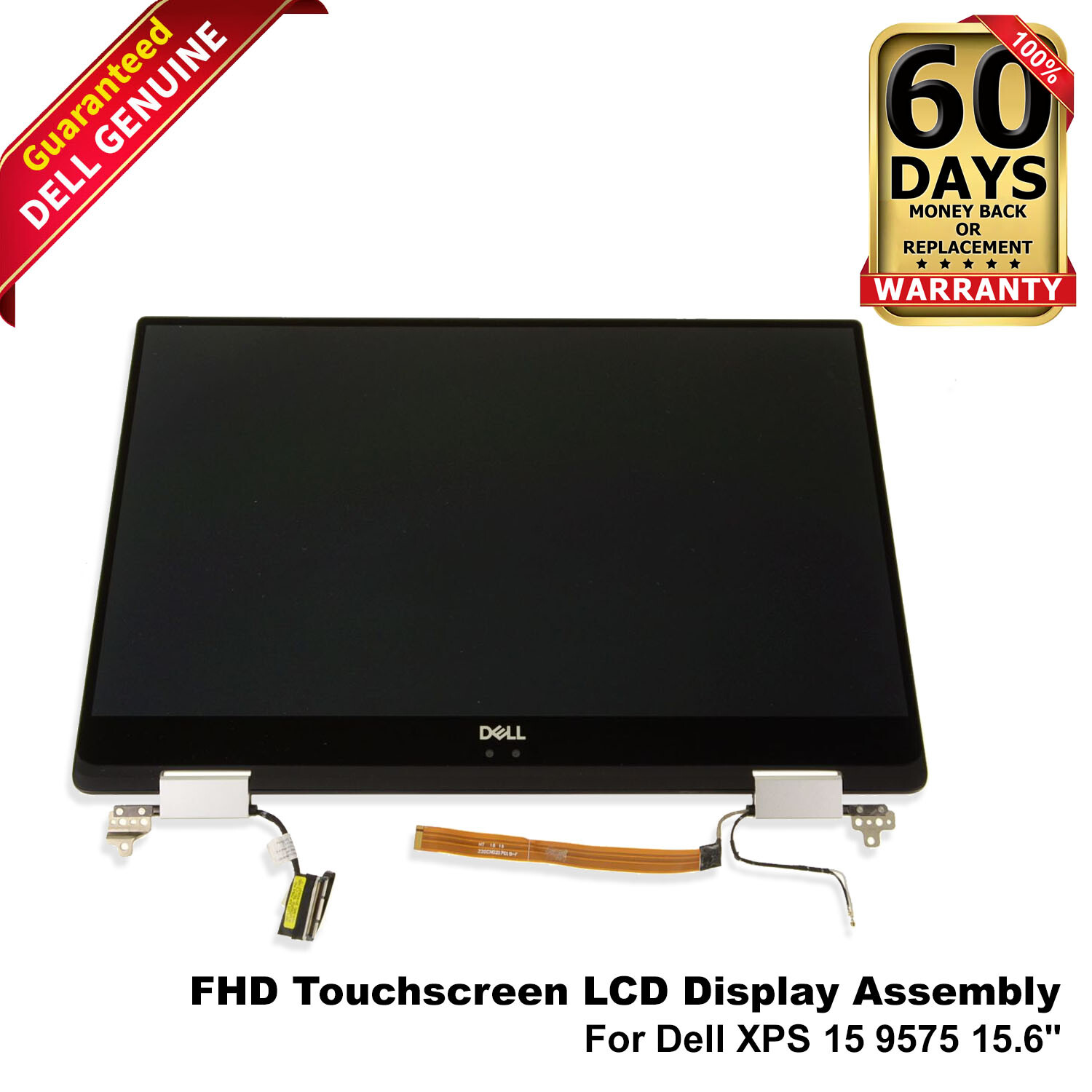 Genuine Dell XPS 15 9575 15.6″ Touchscreen FHD LCD Display Assembly 3P07V