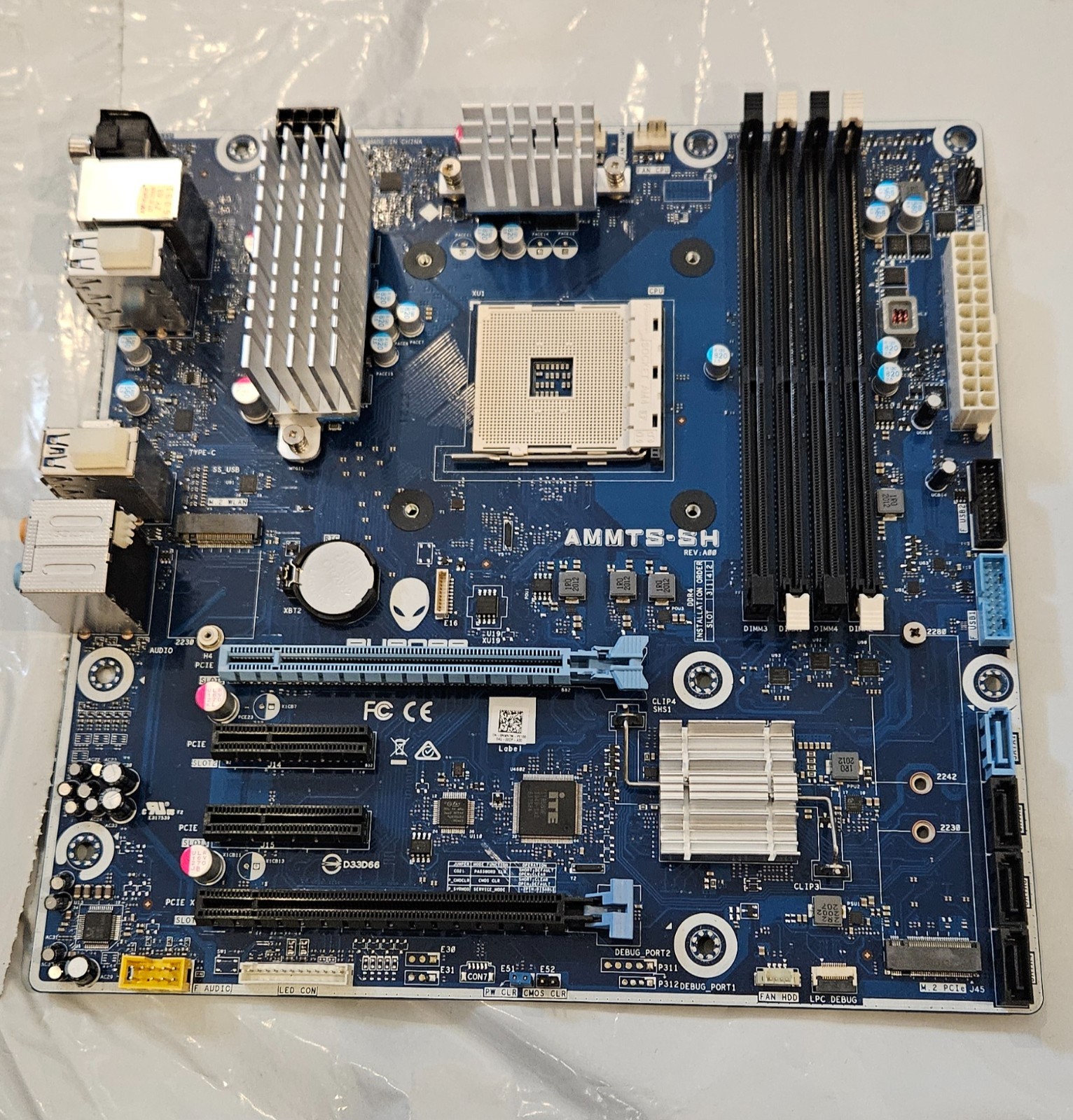 Original For Dell Alienware Aurora R10 AMD AM4 AMMTS-SH Motherboard 0NWN7M