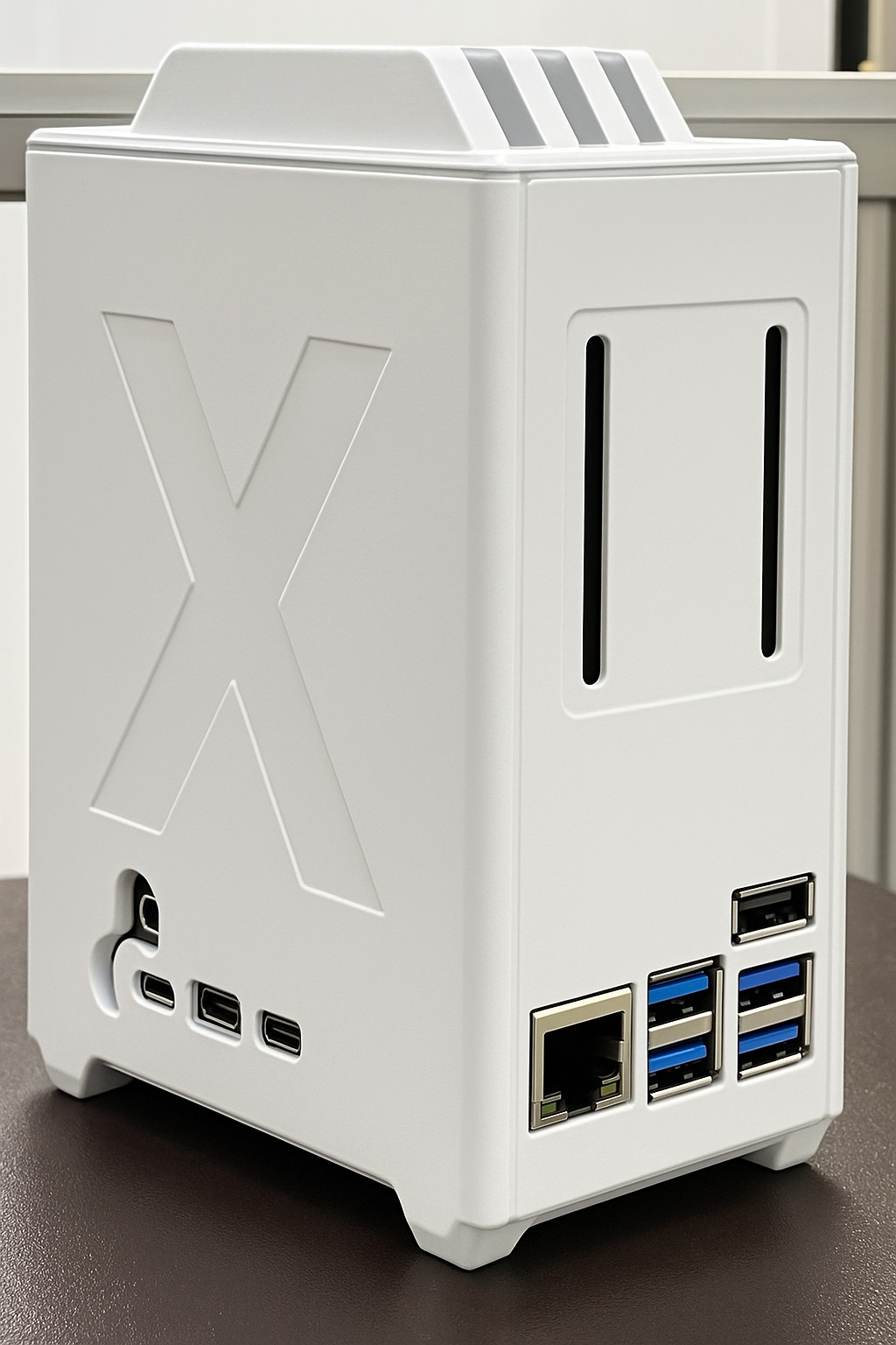 Raspberry pie 5 NAS enclosure case X