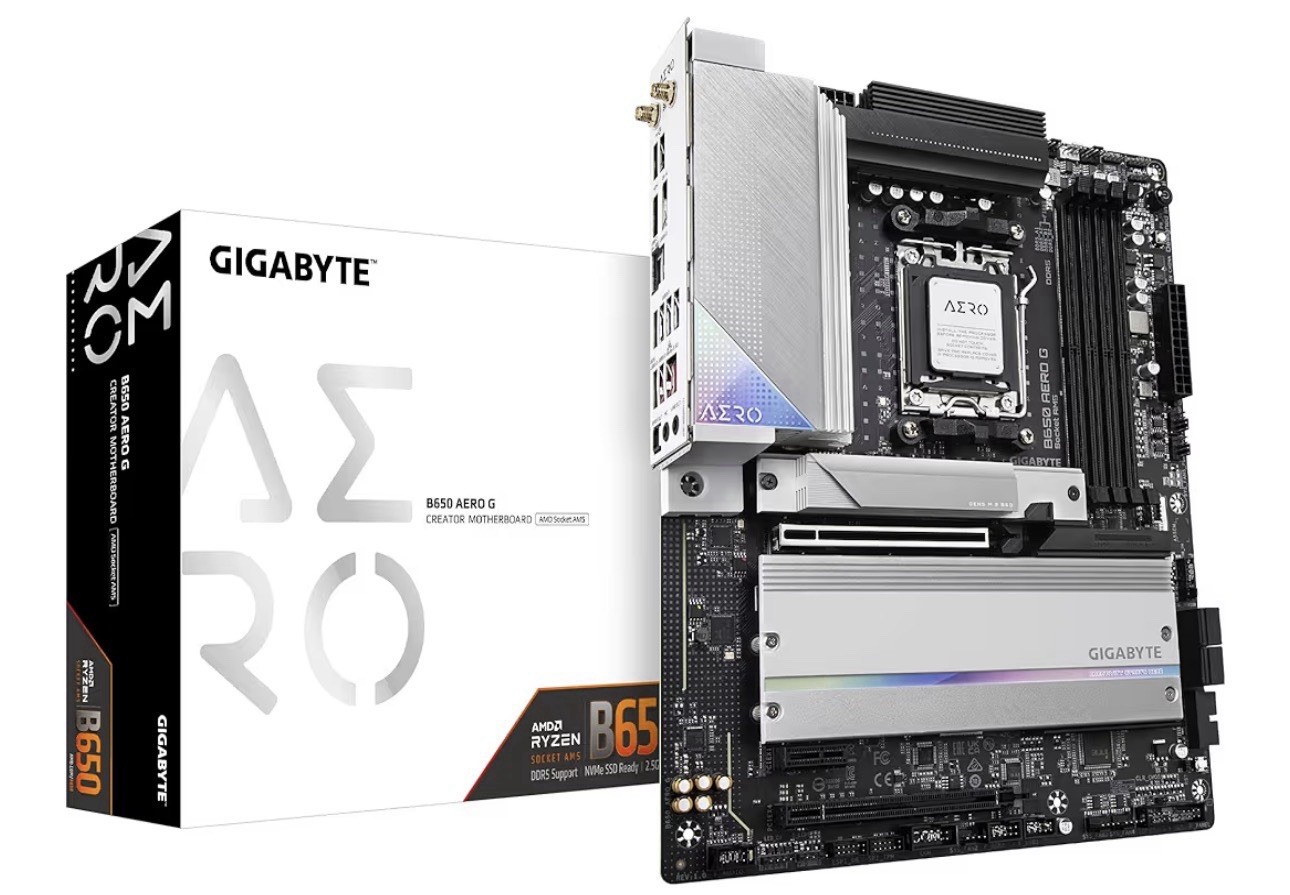 GIGABYTE B650 AERO G AMD AM5 ATX Motherboard