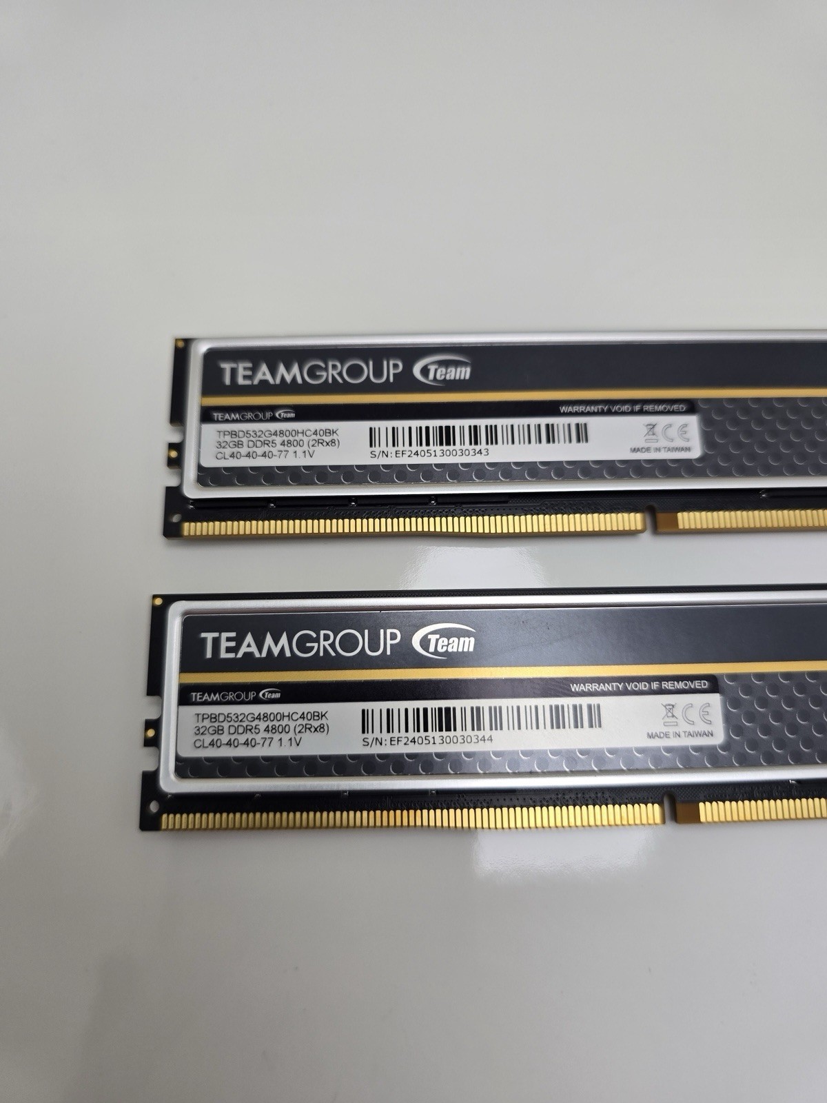 TeamGroup Elite DDR5 64GB RAM Kit (2x32GB) 4800MHz UDIMM Desktop Memory