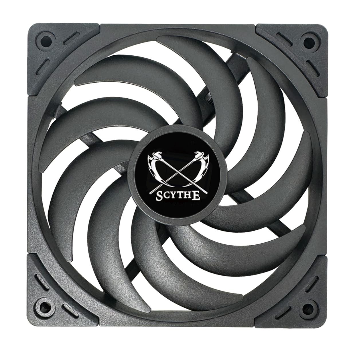 Scythe Wonder Tornado 120 Slim PWN Silent Slim PC Fan,120mm x 15mm, Fluid Dyn…