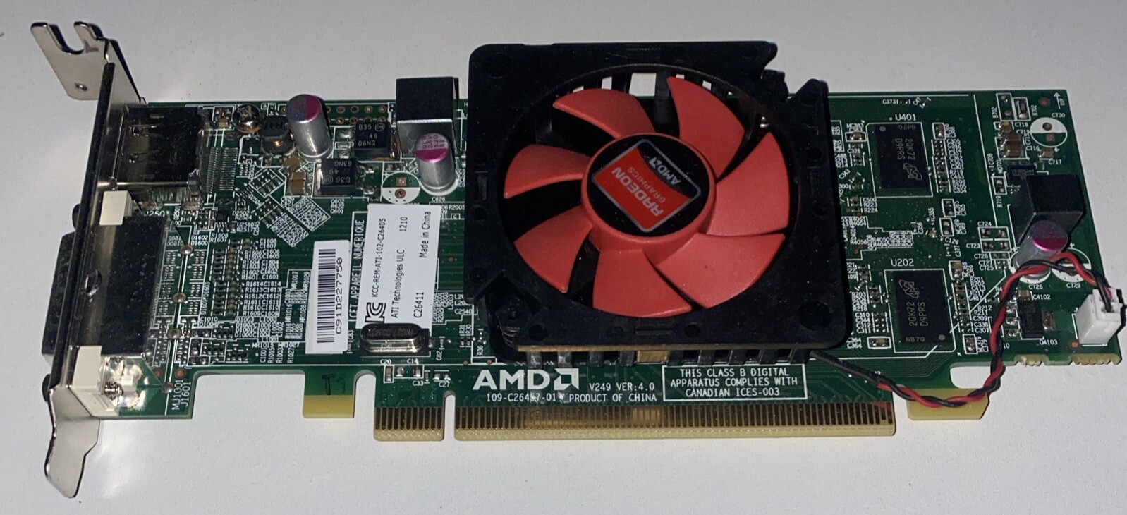 Used Dell AMD Radeon HD 6500 1GB Video Card 0NFXD5 System Pull V249 Ver 4.0