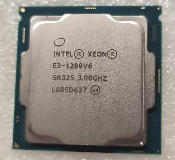 Intel Xeon E3-1280V6 LGA1151 Processor Quad-Core SR325 CPU